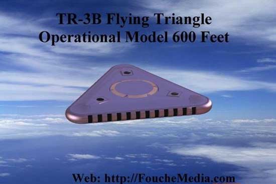 美国TR-3B超级反重力飞行器（图片）