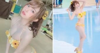 日本美女coser泳装照火遍全网（Enako）